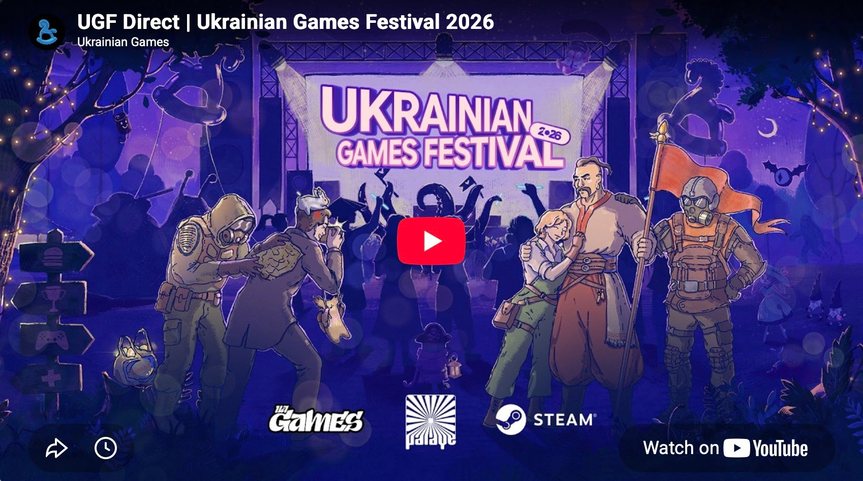 Ukrainian Games Festival Launches on Steam with Record-Breaking 680 Games and 50 New Reveals